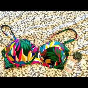 Boden Cup size Bikini Top NWT
